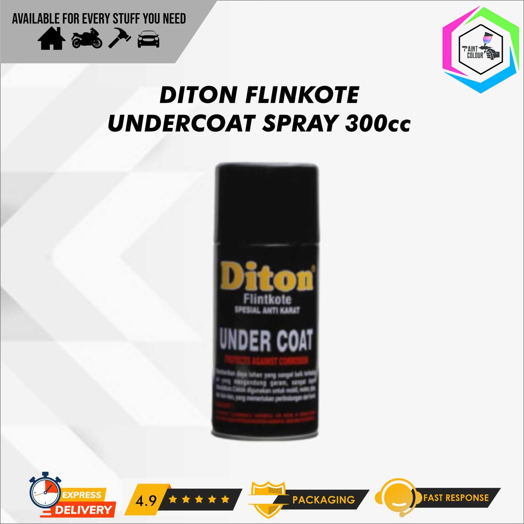 Spray Diton Undercoat Flinkote Anti Karat