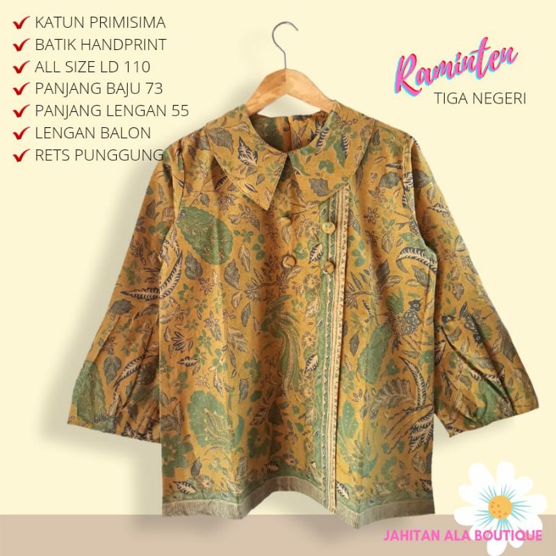 Blus ruminten tiga negeri