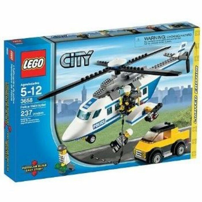 Lego 3658 City Police Helicopter rare and limited edition KS96