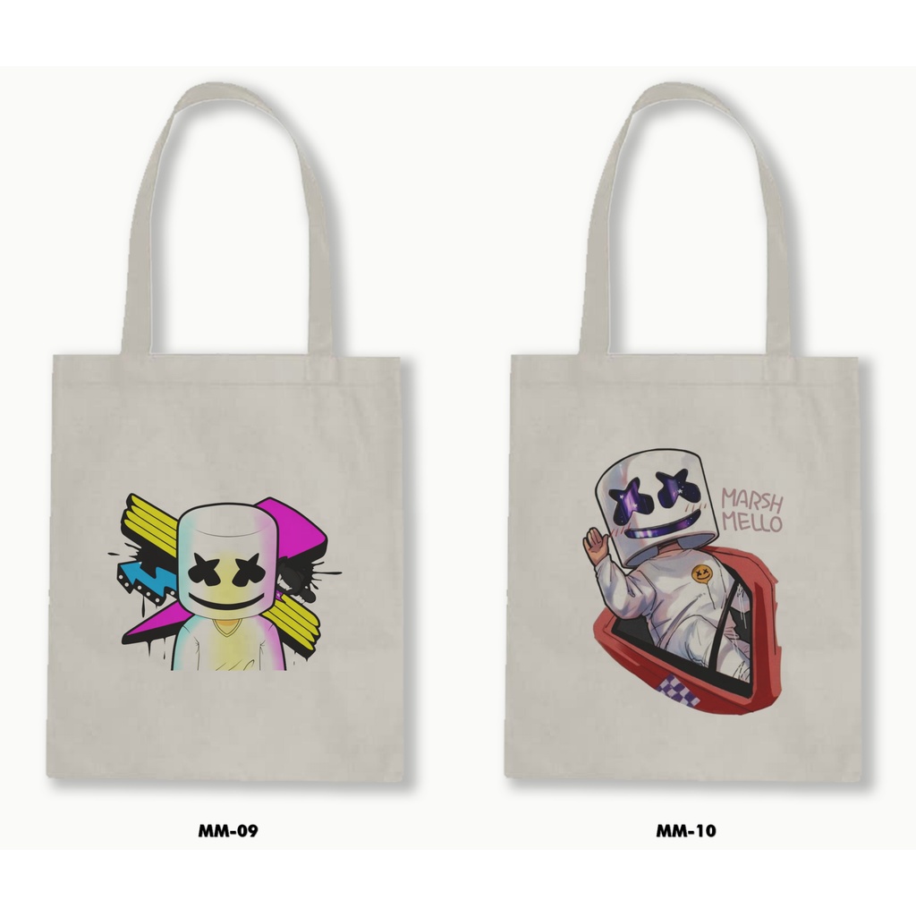 TOTE BAG BLACU - MARSHMELLO