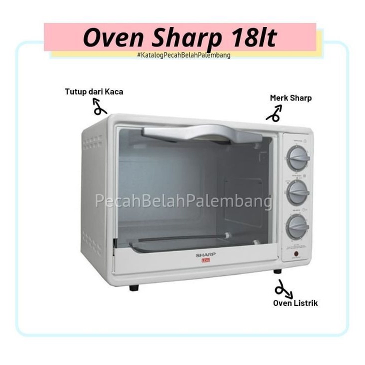 Sharp Oven Listrik 18lt