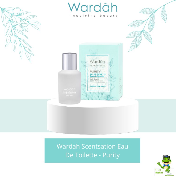 ❣️Rakkistore99❣️Wardah Scentsation Eau De Toilette 35ml (100% Original)