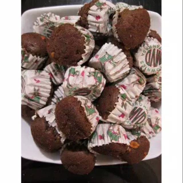 

Brownies Kering Coklat Mini 250gr