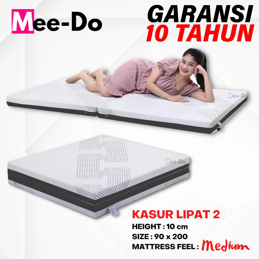 Kasur Lipat Two Fold Mee Do Mattress Bed Roll n Easy