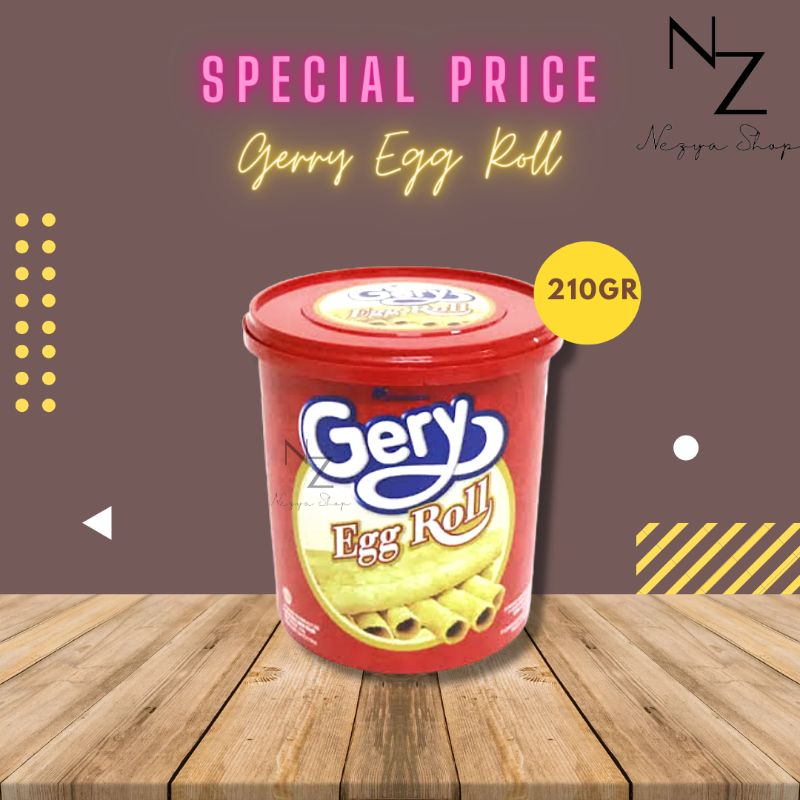 

GERY EGG ROLL 210GR