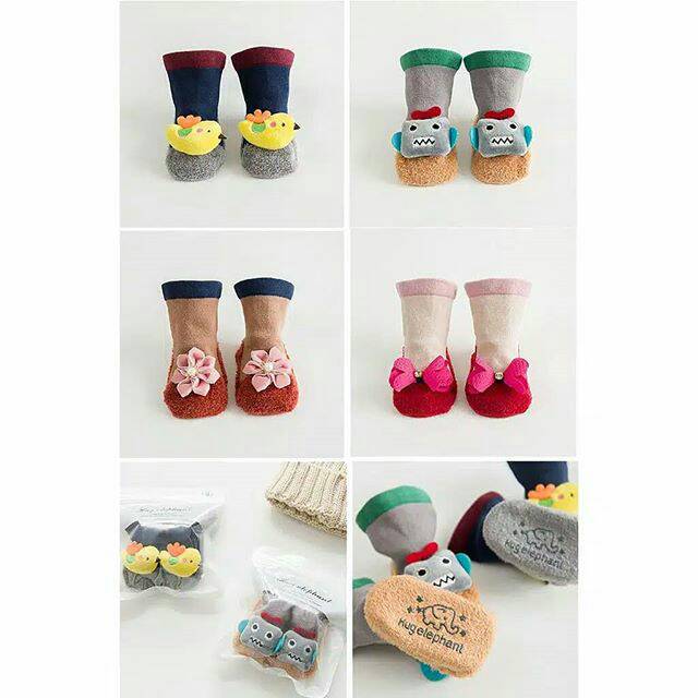 Kaos Kaki Baby 3D Boneka