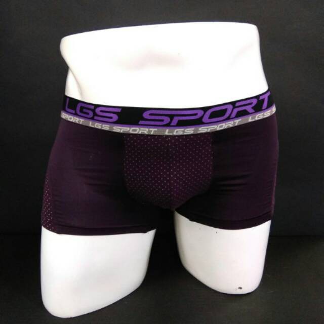 Celana Boxer Pria |  Lgs Sport 648 Isi 3