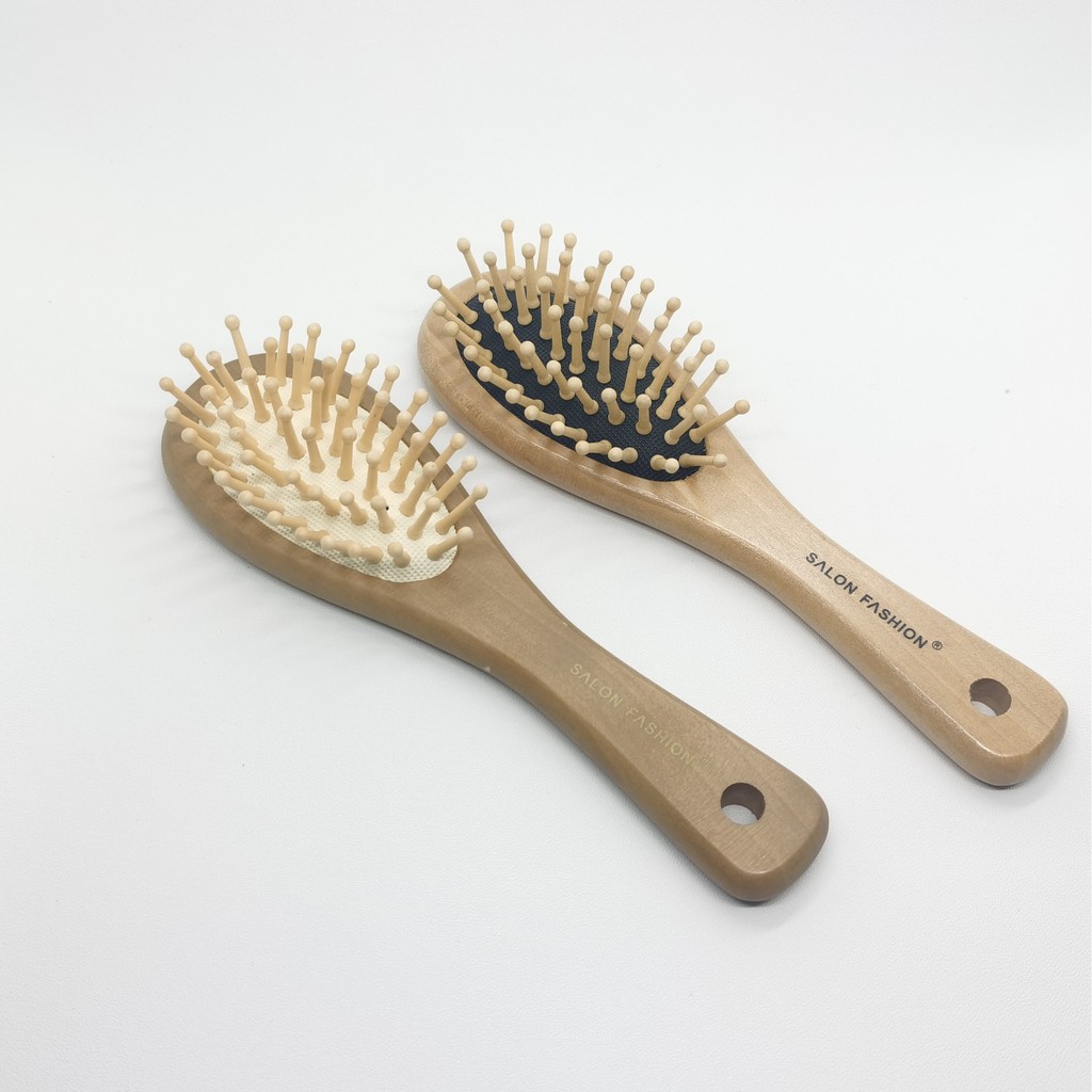 SISIR WANITA KAYU KOREA TAHAN LAMA PREMIUM SISIR KAYU ASLI WOOD COMB