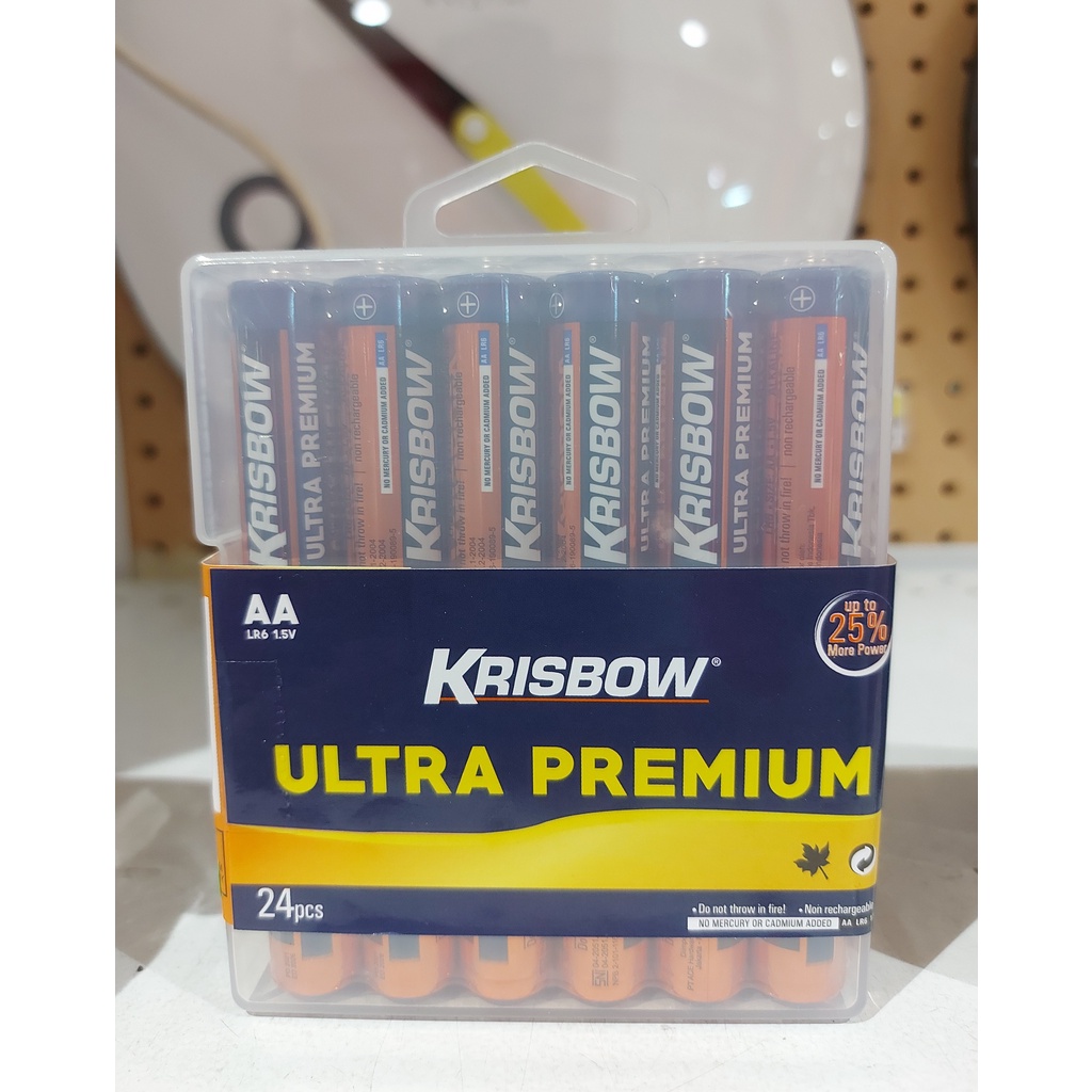 BATERAI KRISBOW ULTRA ALKALINE AA ISI 12 / BATERAI REMOTE / BATERAI JAM