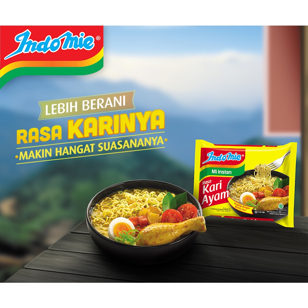 

INDOMIE Kuah Rasa Kari Ayam [1 DUS x 40 Pcs]