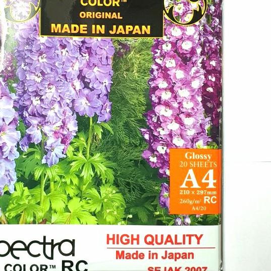 

✲ Professional Glossy Photo Paper A4 260Gsm Spectra ☛