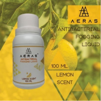 Cairan Fogging Aeras Antibacterial Fogging Liquid - 100 ml - Lemon