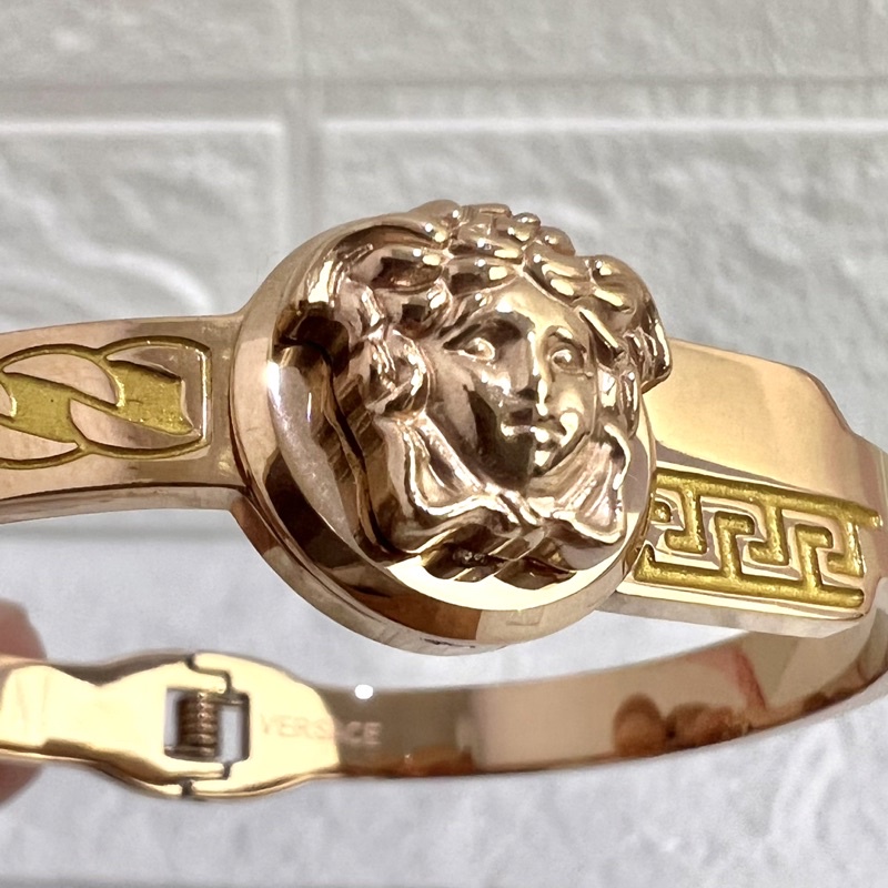 Gelang bangle VSC titanium kualitas import korea anti karat
