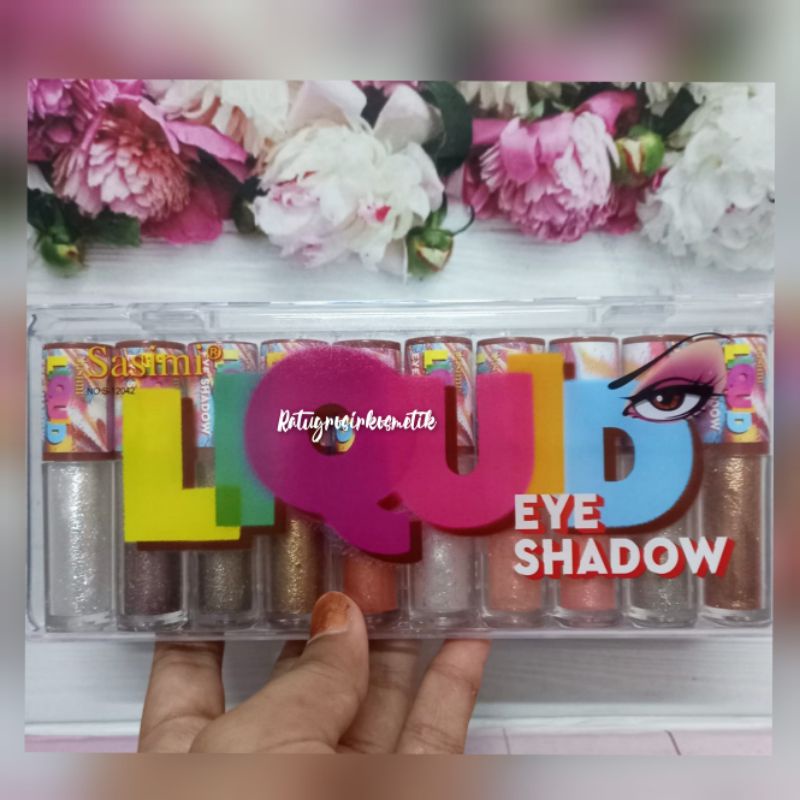 [per pack isi 10 pcs]EYESHADOW LIQUID SAIMI NO.S-12042/EYESEDOW SASIMI LIQUID