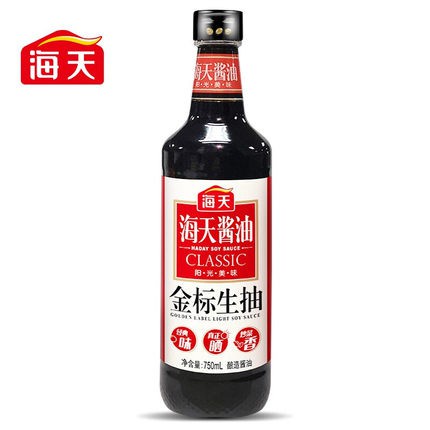 

Haday Classic Light Soy Sauce 500ml 海天金标生抽