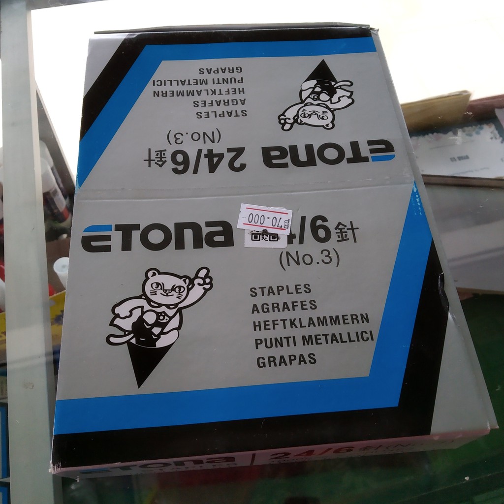 

(isi 20 kotak) Isi Staples Etona No. 3