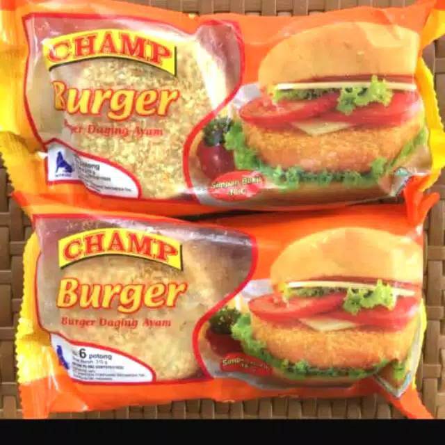 

Burger champ ukuran 315 isi 6 pcs