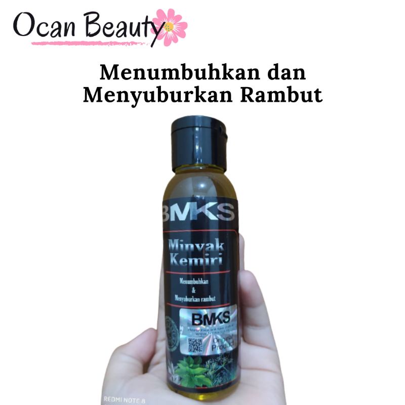 [Ocanbeauty] BMKS Minyak Kemiri Ampuh Penumbuh Penebal Rambut Original BPOM