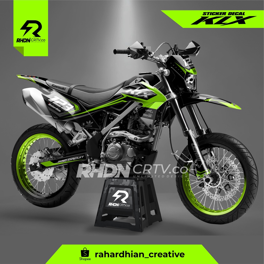 Decal klx 150 BF - Decal klx BF
