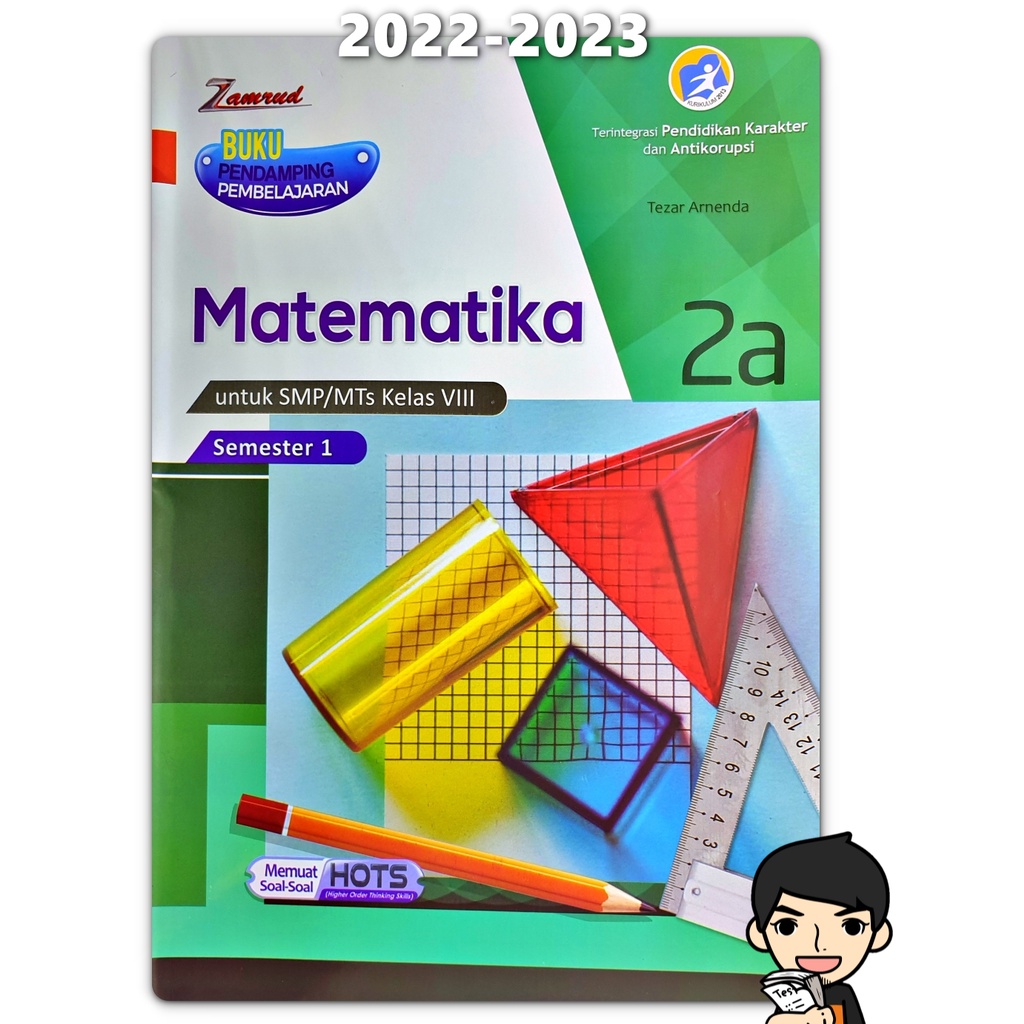 LKS MATEMATIKA SMP/ MTS KELAS VIII 8 SEMESTER 1 2022/2023 | Zamrud | CV BUKU PINTAR-0