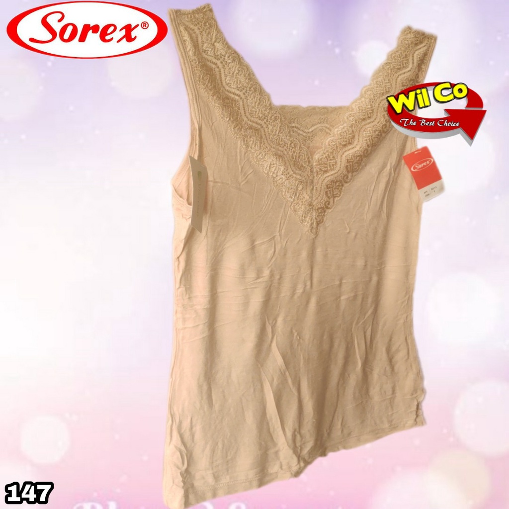 K147 - TANKTOP/KAMISOL ATASAN PAKAIAN DALAM WANITA SOREX FREE SIZE TALI LEBAR