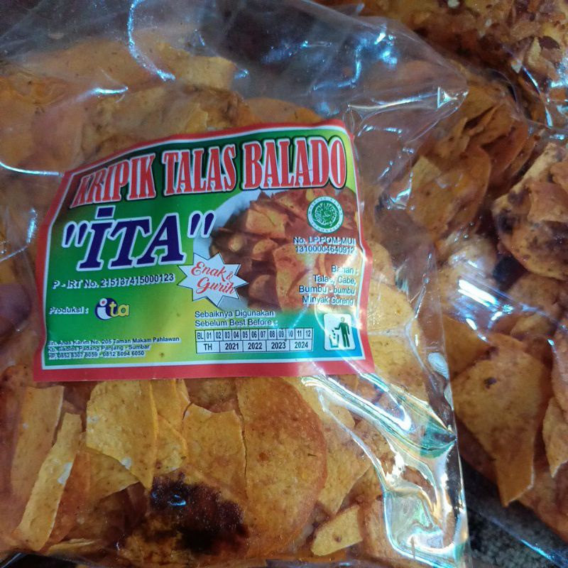 

Keripik Talas Balado Ita - Cemilan Khas Minang Padang Pariaman