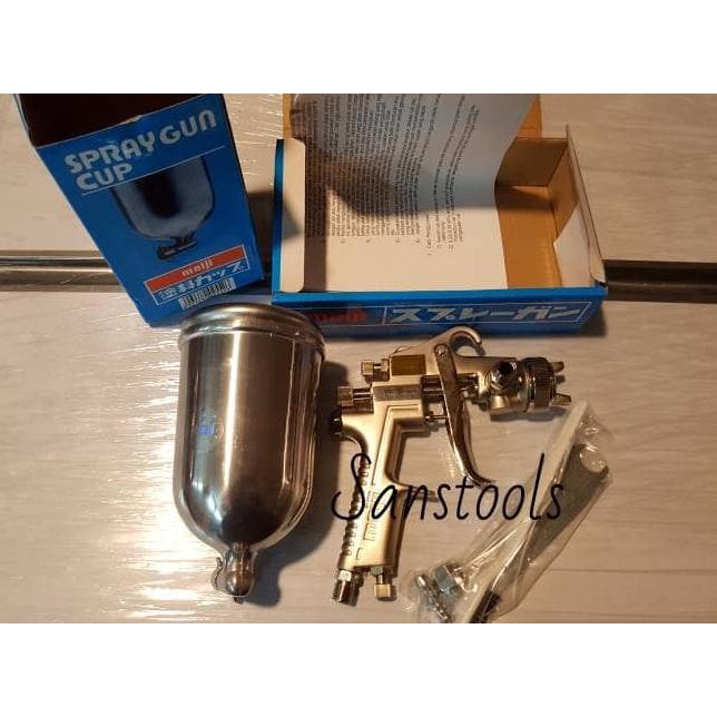 spraygun meiji F100 JAPAN tabung atas / spraygun MEIJI SUPER JAPAN