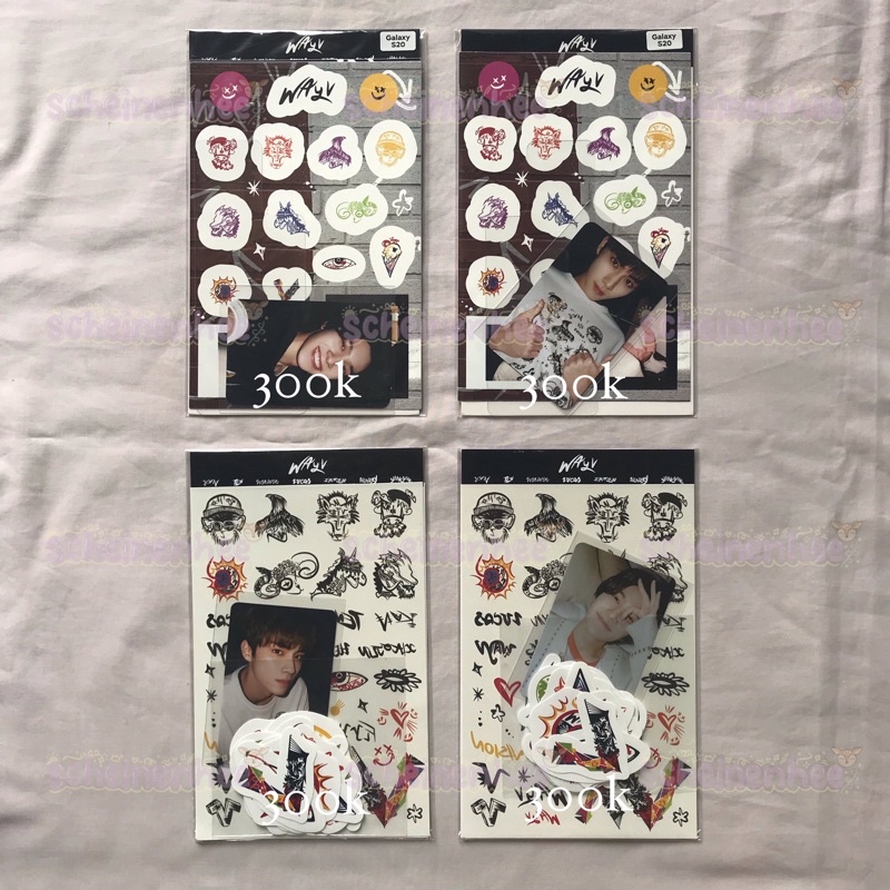 xiaojun hendery smartphone deco tatto sticker md by ten design desain