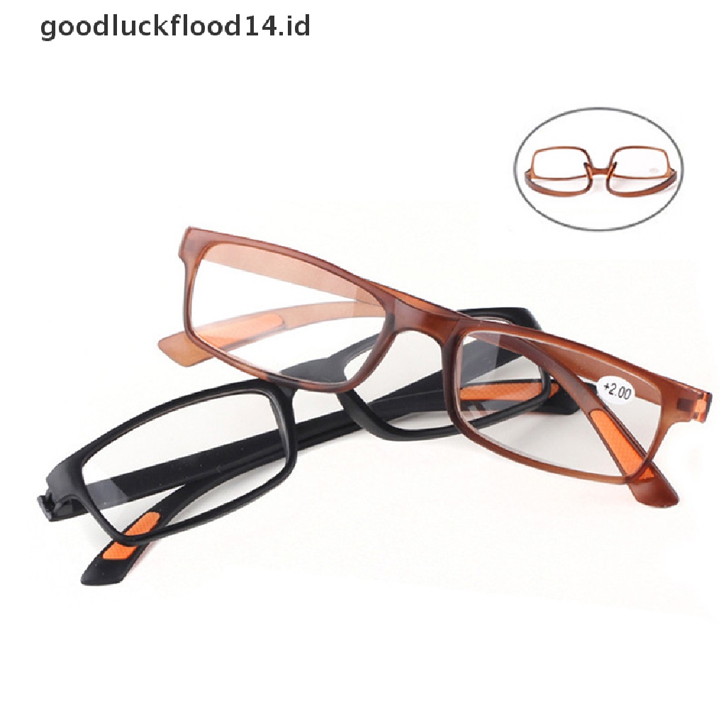 [OOID] Square Framed  Clear Lens Reading Glasses Unisex Women Men  ID