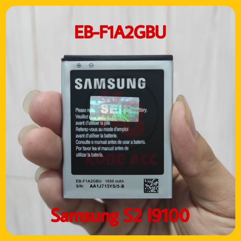 Baterai Samsung S2 I9100 EB-F1A2GBU Original