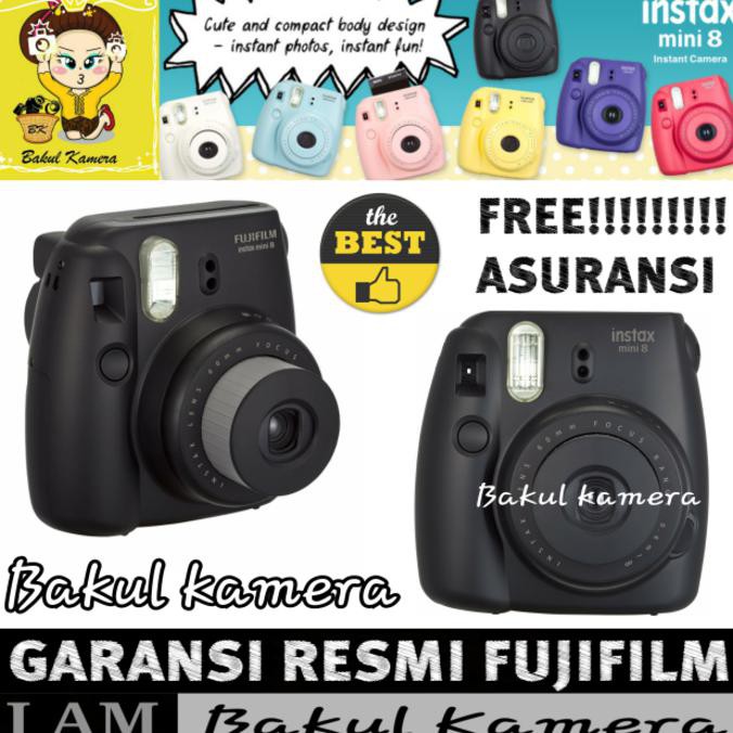 PROMO FUJIFILM INSTAX MINI 8 INSTANT FILM CAMERA TERLARIS