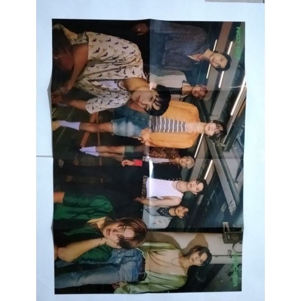 (Official)Rolled Poster / Folded Poster NCT 127 + stiker Taeil- Sticker (Seoul City Ver.)