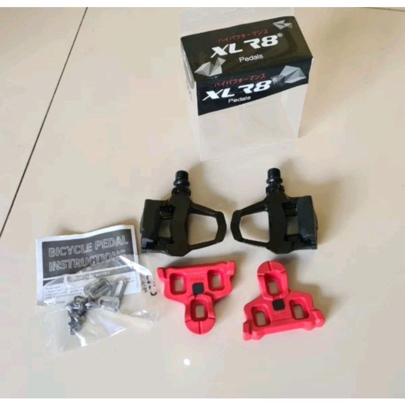 Pedal Cleat Roadbike XLR8 Taiwan SC-RD501 Accelerate Me Cleats Sepeda Pedals Road Bike 501 sepeda balap roadbike seli folding bike lipat