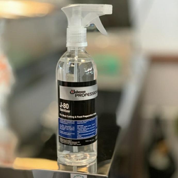 

(BISA COD) Sc Johnson J-80 Disinfectant Spray Food Grade 500 ml TERLENGKAP Kode 664