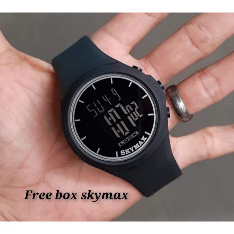 JAM TANGAN DIGITAL PRIA / JAM TANGAN COWOK ORIGINAL SKYMAX WATER RESIST