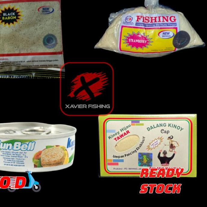 ⅍ Paket Umpan Fishing Black Babon Dalang Mantap ➳