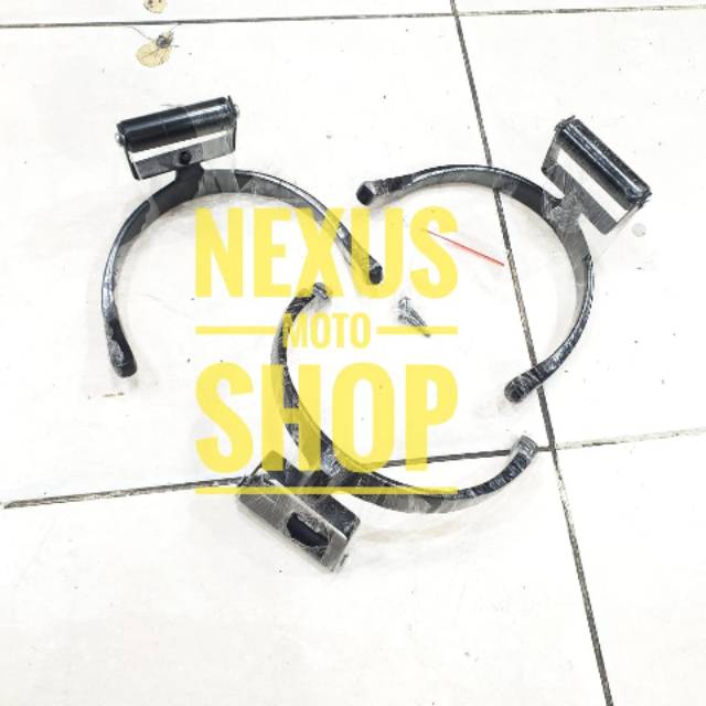 Bracket gps hp nmax holder hp gps nmax braket dudukan hp gps nmax  bracket holder nmax