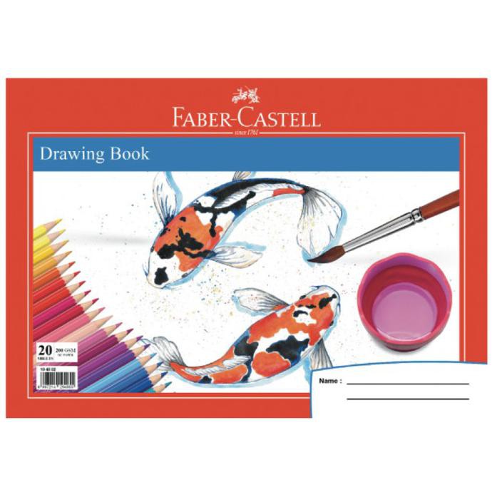 

Sale!!! Faber-Castell Drawing Book A4 Fish 104002 Sale!!!