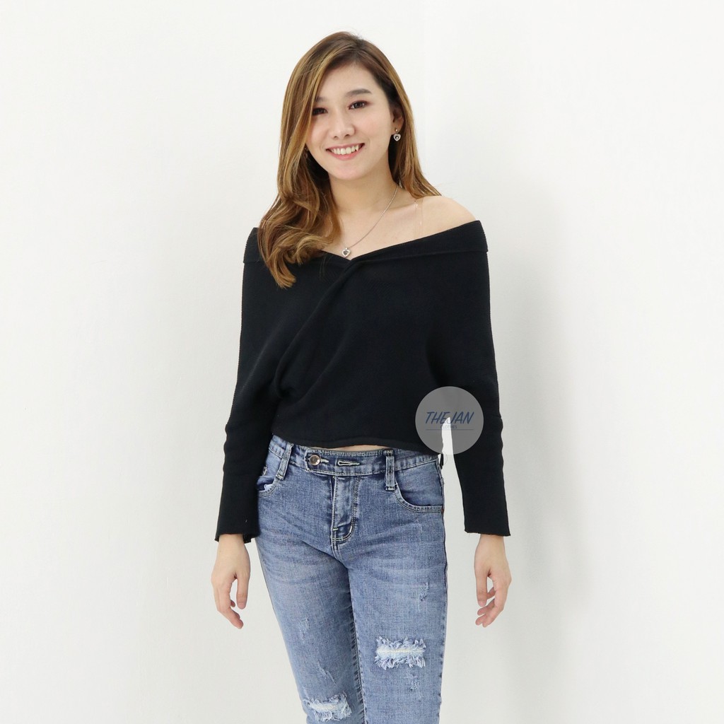 Lena Top Rajut Gr -Thejanclothes