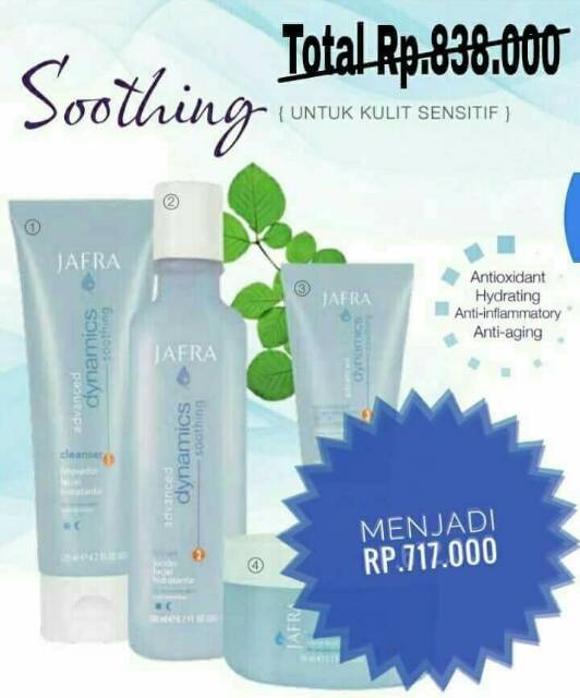 Set perawatan khusus kulit berminyak/kering/sensitif/normal