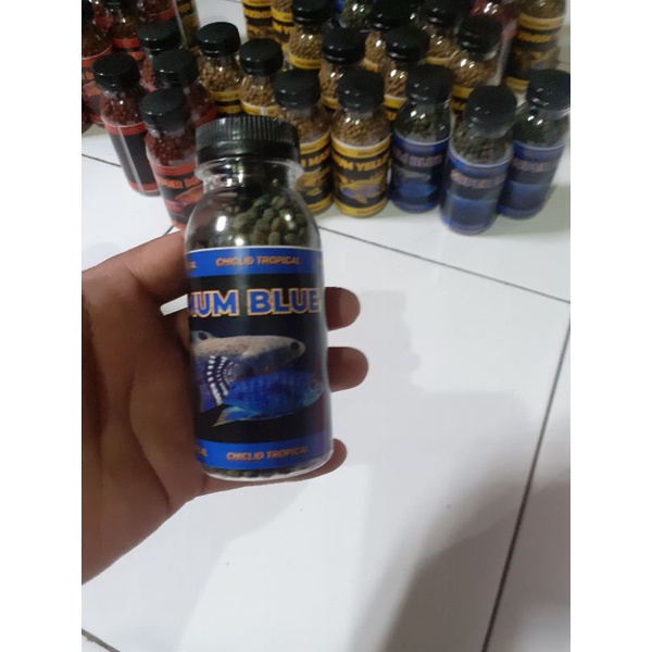 pelet ikan premium maximum/pelet premium 100ml