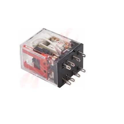 Relay MKS2P 220,12 Volt DC 8 pin