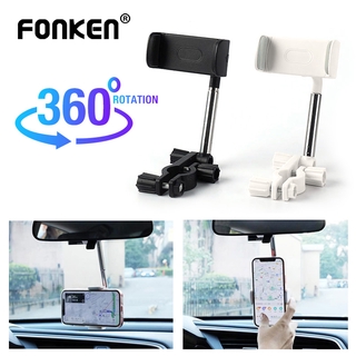 Fonken Bracket Dudukan Handphone Iphone 11 12 Samsung Untuk Kaca Spion Tengah Mobil