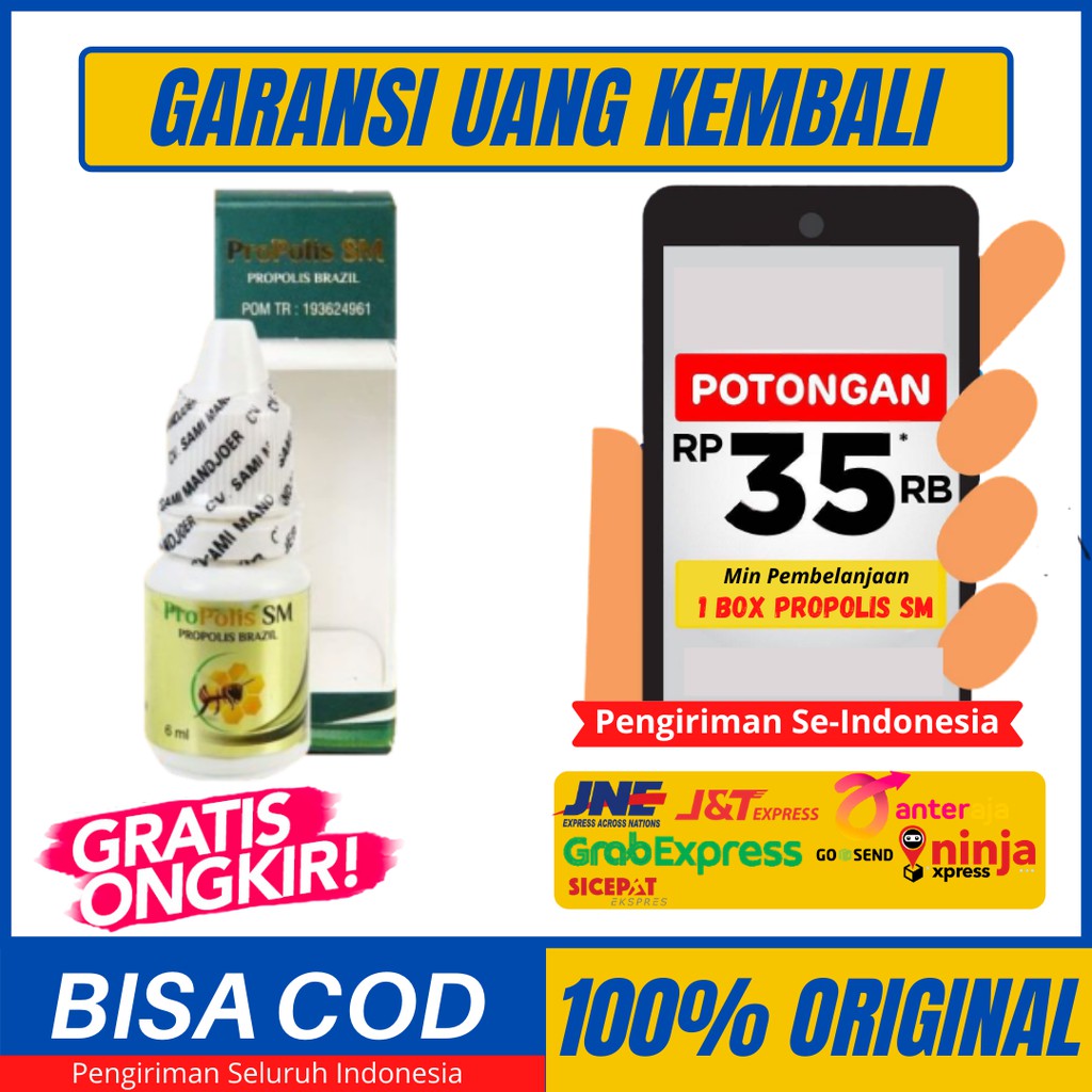 Obat Telinga Congek Akut, Telinga Bernanah, Telinga Berair, Curek | Propolis BRrazil SM