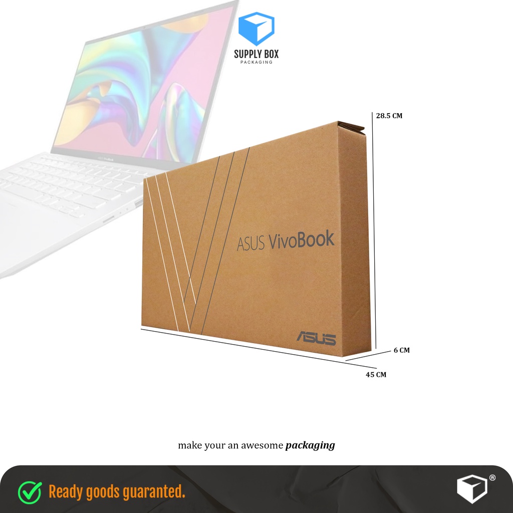 

BOX LAPTOP ASUS VIVOBOOK 1 SET | 45x6x28.5 cm | Cardboard