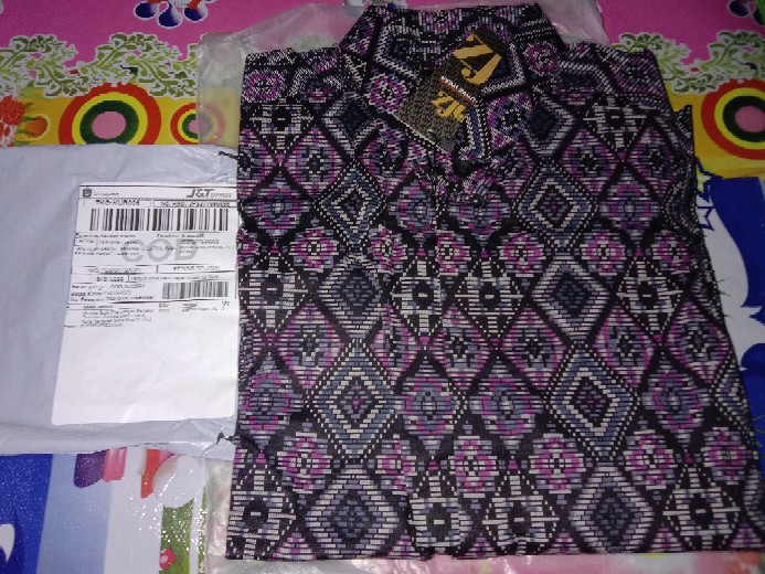 Kemeja Batik Pria Lengan Panjang Exclusive Kemeja Batik Cowok Kerja Kantoran Batik Stretch 1013