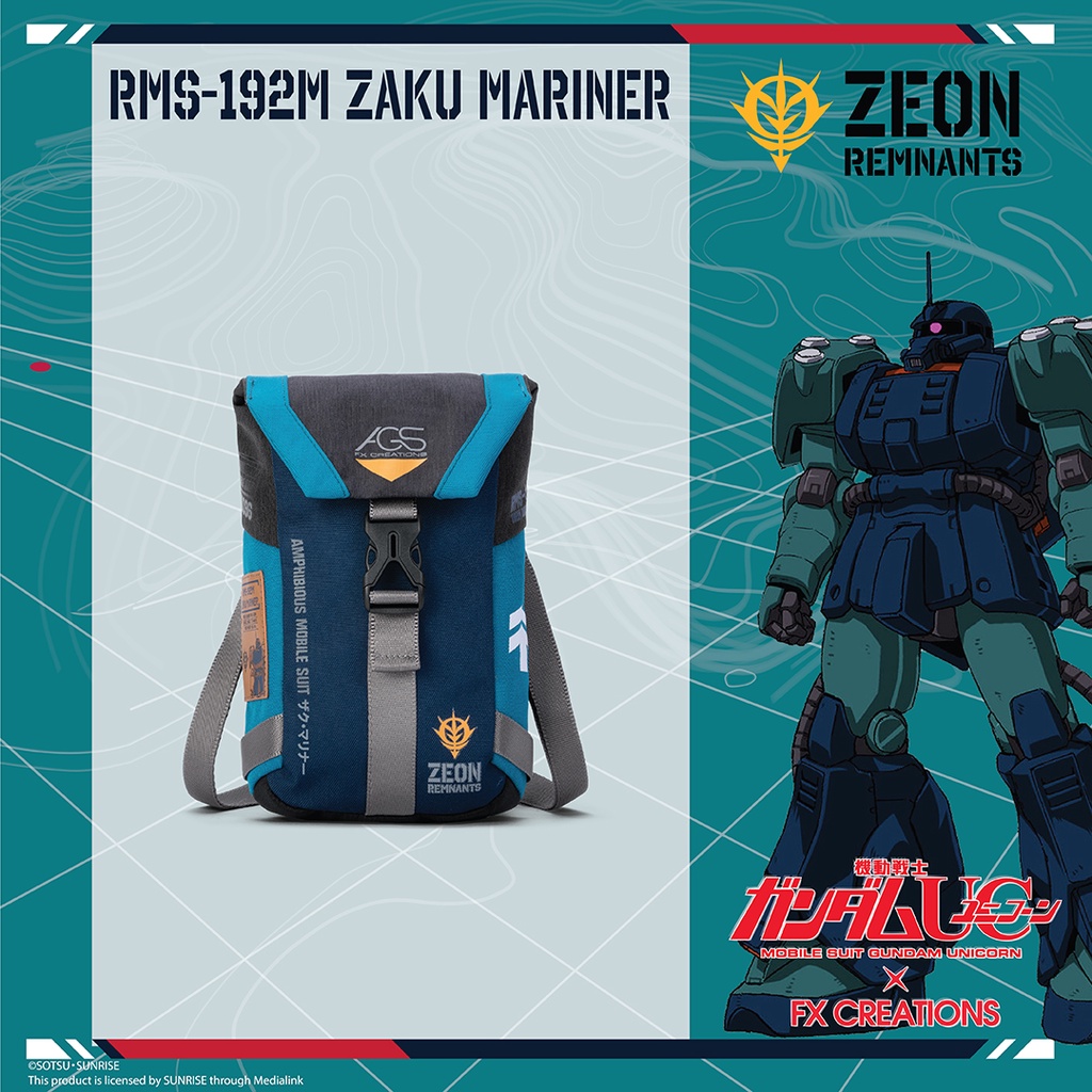 GUNDAM x FX CREATIONS 2in1 Shoulder Bag RMS-192M ZAKU MARINER GUC76293