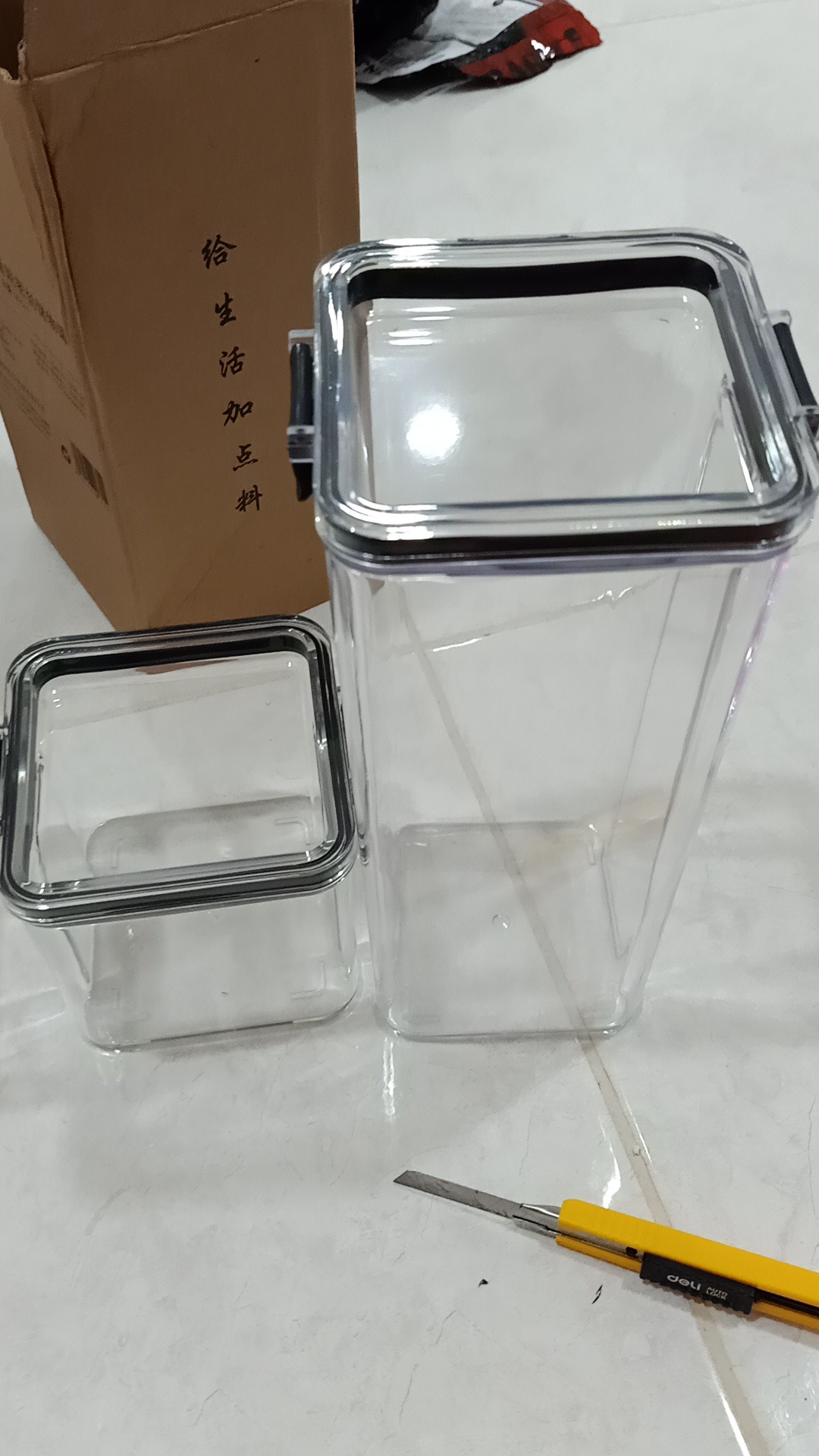 Toples Penyimpanan Makanan Snack Food Storage Container