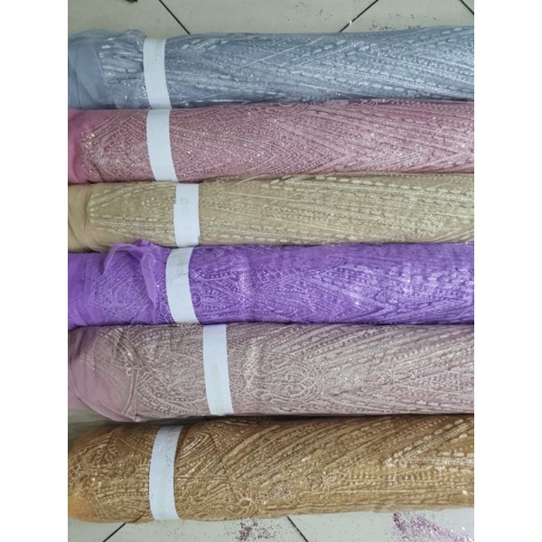 Kain Tile Sugar Candy/ Candy Crush/ harga setengah Meter