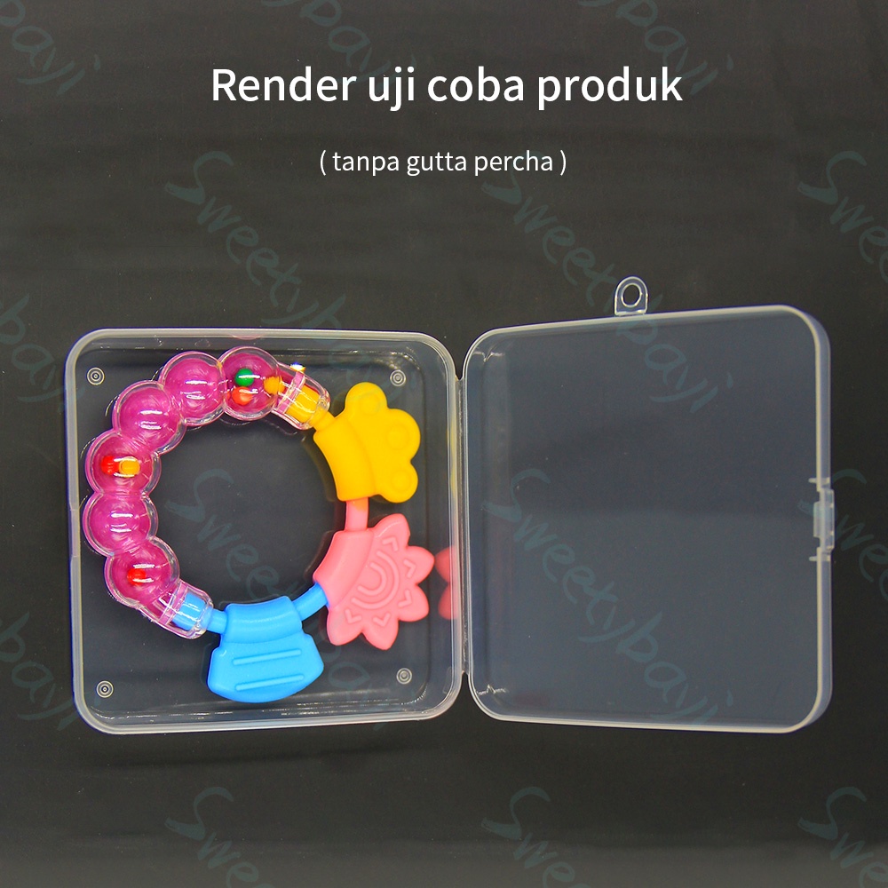 Sweetybayi Tempat Penyimpanan Teether Kotak Penyimpanan Dot empeng box